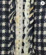 RENA LANGE（レナ　ランゲ）ノーカラージャケット 紺 サイズ:44(L位) レディース/2200606354028