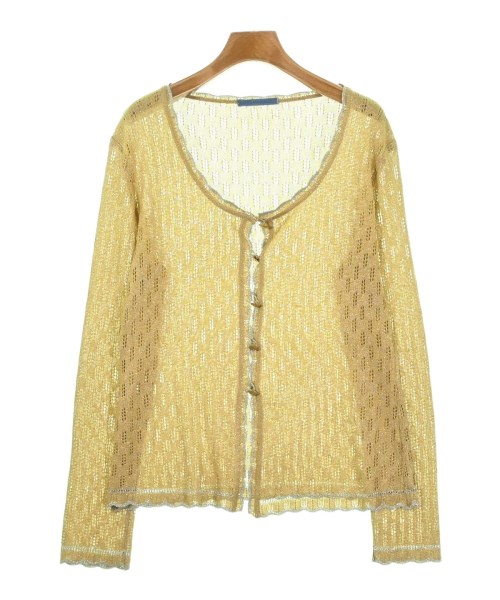 RENA LANGE(レナ　ランゲ)カーディガン ゴールド サイズ:-(M位)/2200677871134