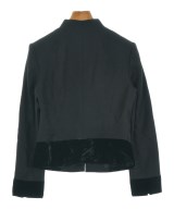 miss ashida（ミス　アシダ）ノーカラージャケット 黒 サイズ:7(S位) レディース/2200629376069