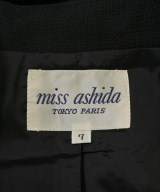 miss ashida（ミス　アシダ）ノーカラージャケット 黒 サイズ:7(S位) レディース/2200629376069