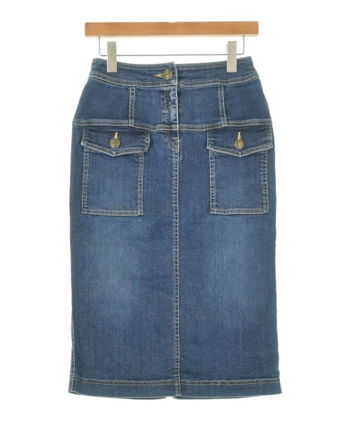 miss ashida(ミス　アシダ)ひざ丈スカート 紺 サイズ:7(S位)/2200650535190