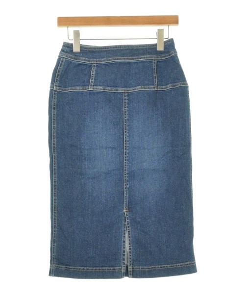 miss ashida（ミス　アシダ）ひざ丈スカート 紺 サイズ:7(S位) レディース/2200650535190