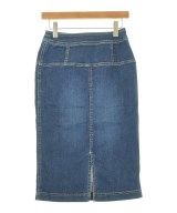 miss ashida（ミス　アシダ）ひざ丈スカート 紺 サイズ:7(S位) レディース/2200650535190