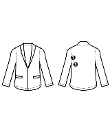 miss ashida（ミス　アシダ）カジュアルジャケット 紺 サイズ:7(XS位) レディース/2200641855016