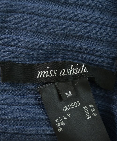 miss ashida（ミス　アシダ）ニット・セーター 紺 サイズ:M レディース/2200666142047