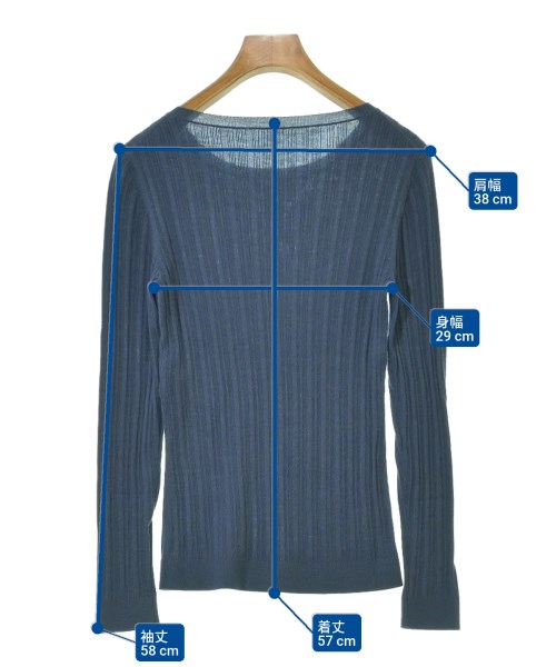 miss ashida（ミス　アシダ）ニット・セーター 紺 サイズ:M レディース/2200666142047