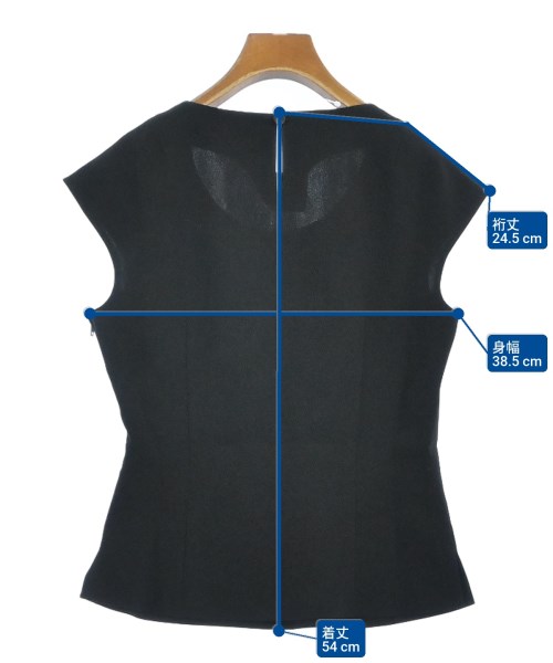 miss ashida（ミス　アシダ）ベスト 黒 サイズ:7(S位) レディース/2200670709038