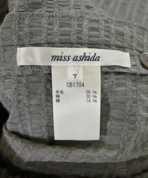 miss ashida（ミス　アシダ）ブラウス グレー サイズ:7(S位) レディース/2200721367019