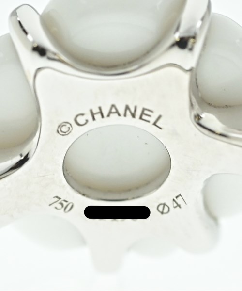 CHANEL（シャネル）リング 白 サイズ:47(46) レディース/2200653946221