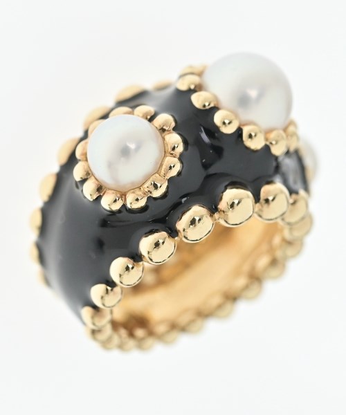 CHANEL（シャネル）リング 黒 サイズ:48 レディース/2200662646747