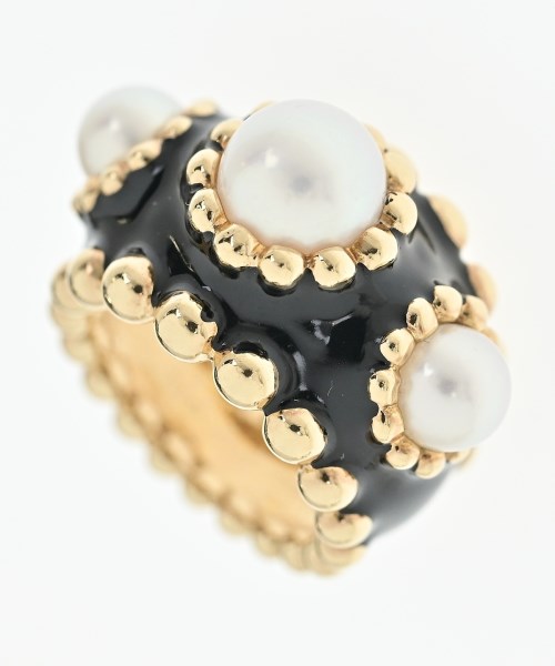 CHANEL（シャネル）リング 黒 サイズ:48 レディース/2200662646747