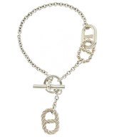 HERMES（エルメス）ブレスレット・バングル シルバー サイズ:SH レディース/2200553151459
