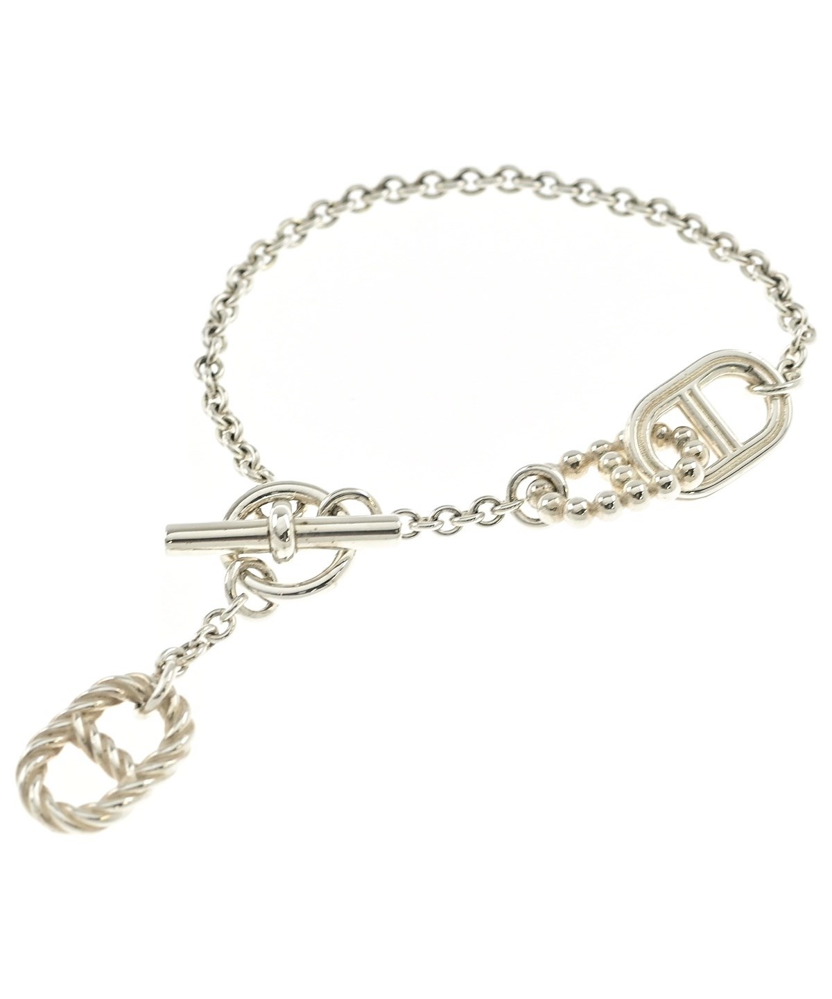 HERMES（エルメス）ブレスレット・バングル シルバー サイズ:SH