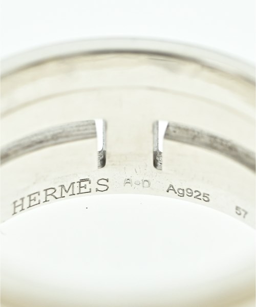 HERMES（エルメス）リング シルバー サイズ:57 レディース/2200638252378