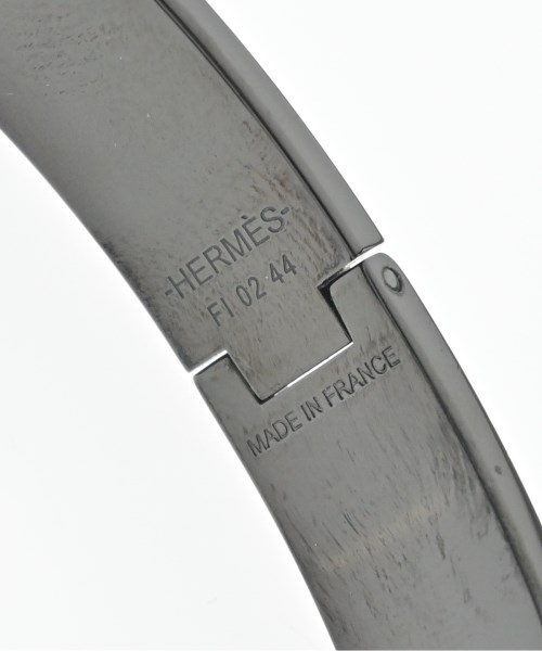 HERMES（エルメス）ブレスレット・バングル 黒 サイズ:- レディース/2200592617015