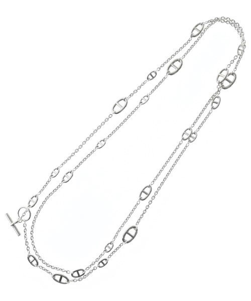 HERMES(エルメス)ネックレス シルバー サイズ:160/2200596474041