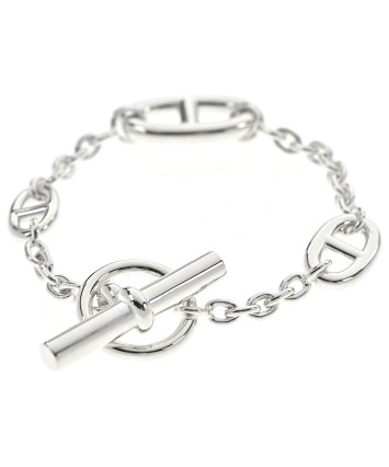hermes エルメス シルバー レポンス バングル ブレスレット HERMES（エルメス）ブレスレット・バングル シルバー サイズ:SH