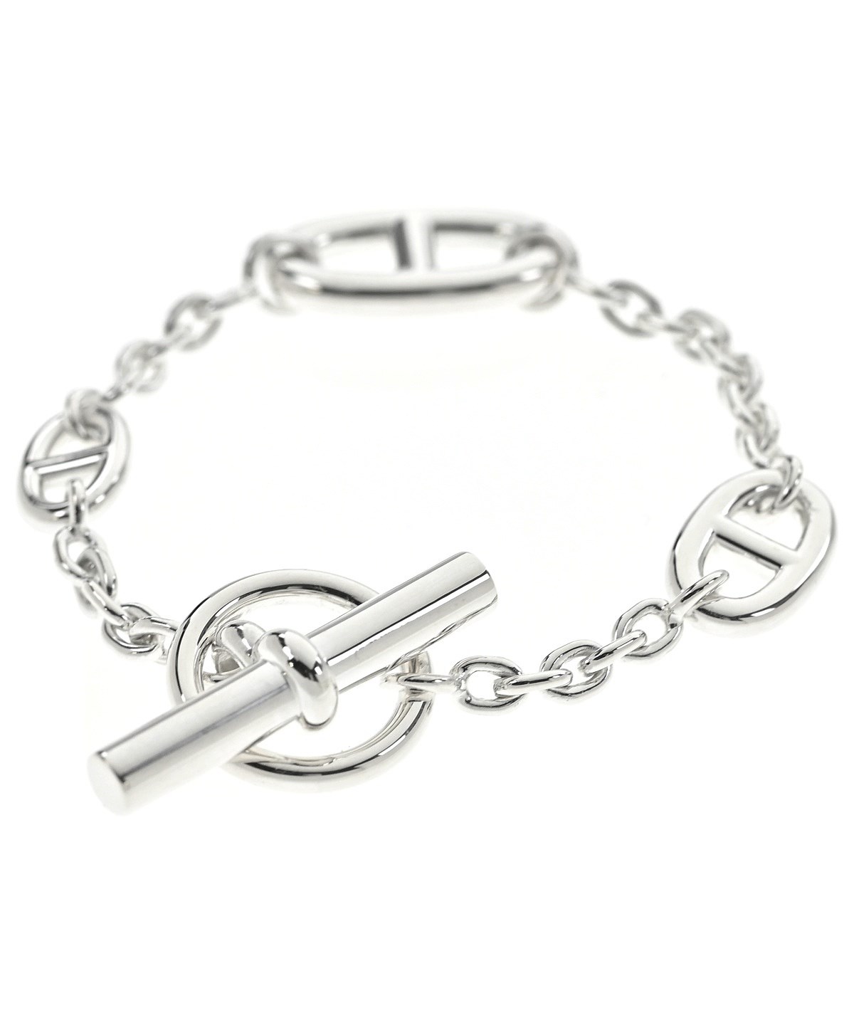 HERMES（エルメス）ブレスレット・バングル シルバー サイズ:SH