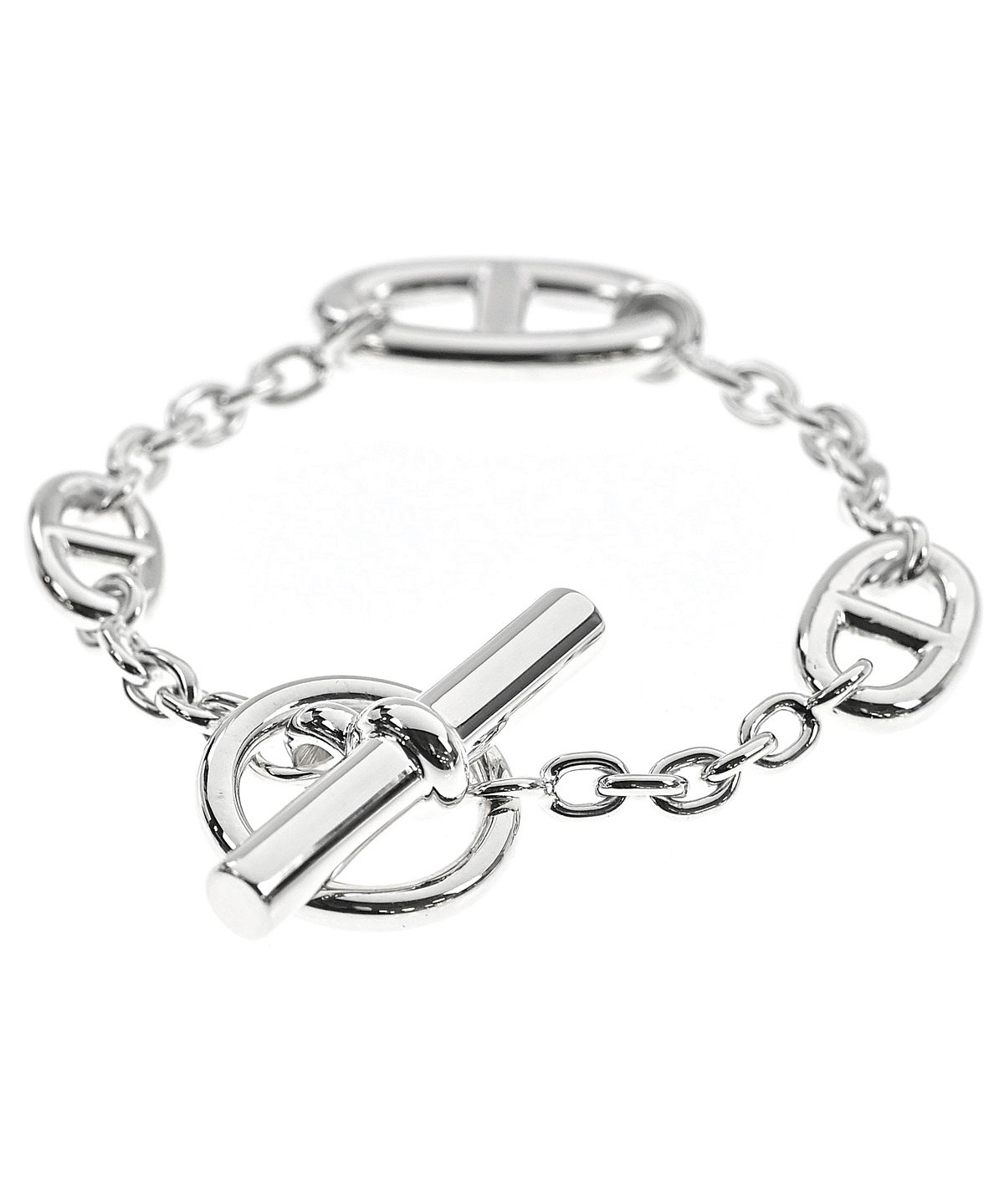 HERMES（エルメス）ブレスレット・バングル シルバー サイズ:SH