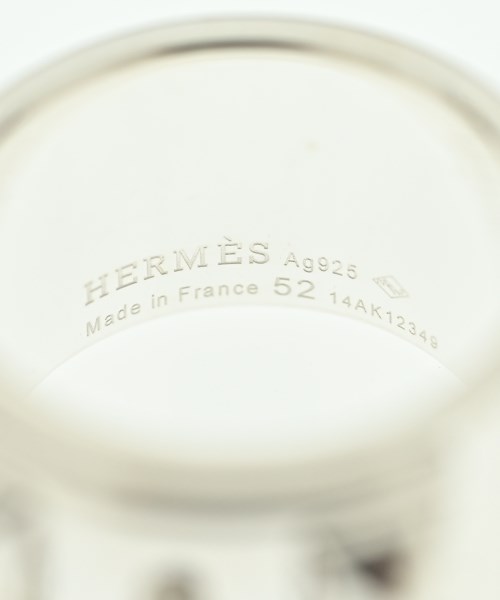 HERMES（エルメス）リング シルバー サイズ:52 レディース/2200582569508