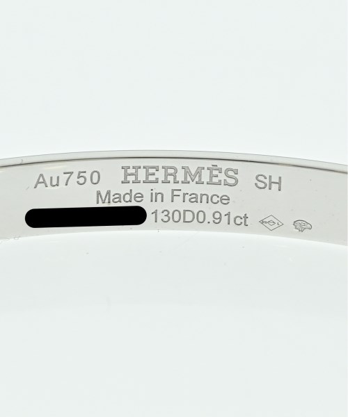 HERMES（エルメス）ブレスレット・バングル シルバー サイズ:SH レディース/2200586137031