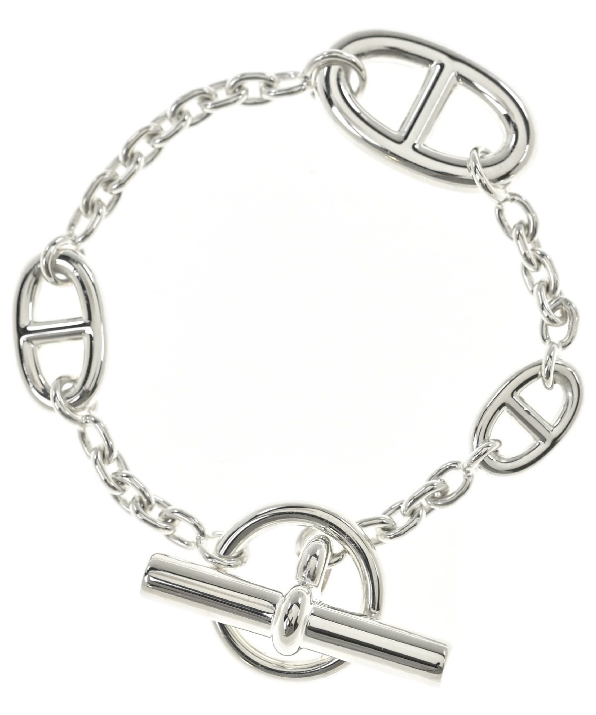 HERMES（エルメス）ブレスレット・バングル シルバー サイズ:SH