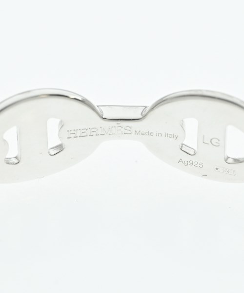 HERMES（エルメス）ブレスレット・バングル シルバー サイズ:LG レディース/2200551388574