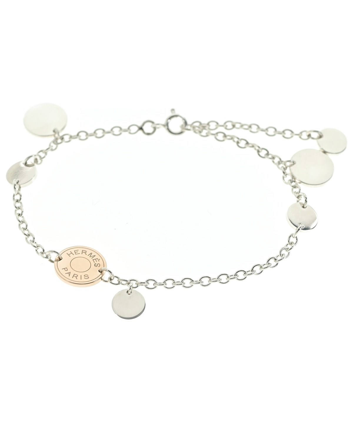 HERMES（エルメス）ブレスレット・バングル シルバー サイズ:LG