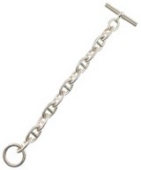 HERMES（エルメス）ブレスレット・バングル シルバー サイズ:GM レディース/2200624953074