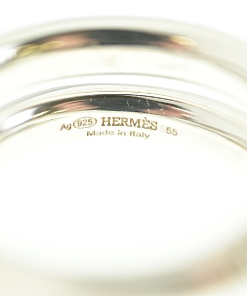 HERMES（エルメス）リング シルバー サイズ:55 レディース/2200624953081