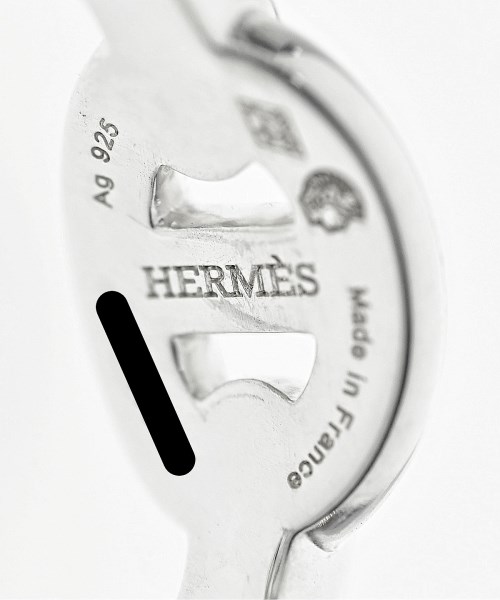 HERMES（エルメス）ピアス シルバー サイズ:- レディース/2200609927021