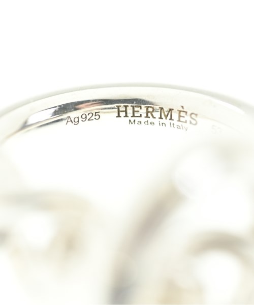 HERMES（エルメス）リング シルバー サイズ:53 レディース/2200612288041