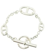 HERMES（エルメス）ブレスレット・バングル シルバー サイズ:ST レディース/2200618286010