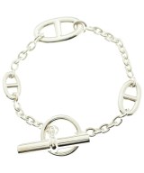 HERMES（エルメス）ブレスレット・バングル シルバー サイズ:ST レディース/2200618286027