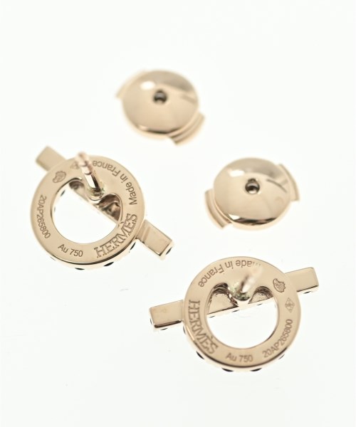 HERMES（エルメス）ピアス 黒 サイズ:- レディース/2200618286683