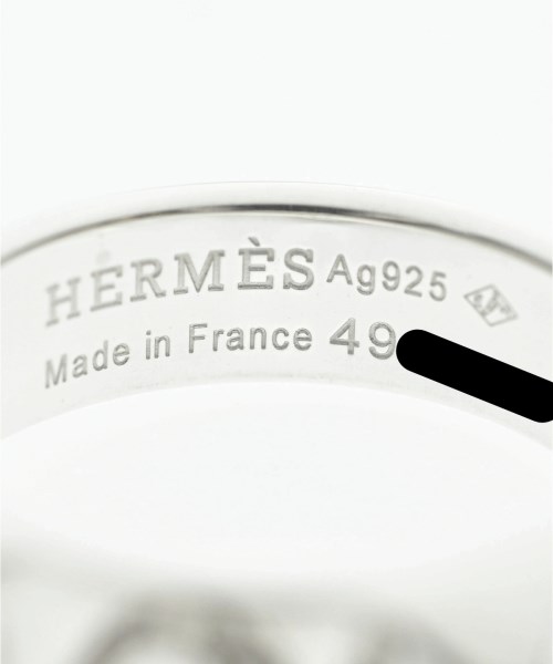 HERMES（エルメス）リング シルバー サイズ:49 レディース/2200600452805