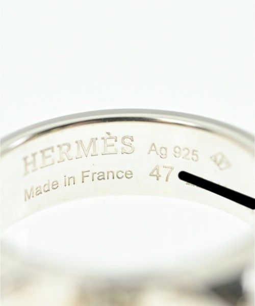 HERMES（エルメス）リング シルバー サイズ:47 レディース/2200568252806