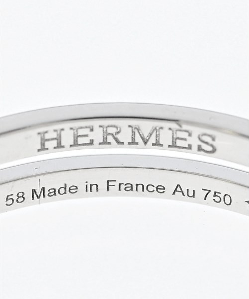HERMES（エルメス）リング シルバー サイズ:58 レディース/2200679379065