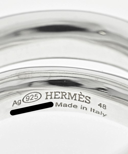 HERMES（エルメス）リング シルバー サイズ:48 レディース/2200654620137