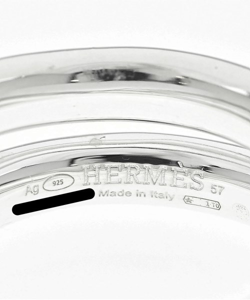 HERMES（エルメス）リング シルバー サイズ:57 レディース/2200654620274