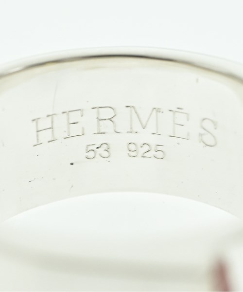 HERMES（エルメス）リング シルバー サイズ:53 レディース/2200654620618