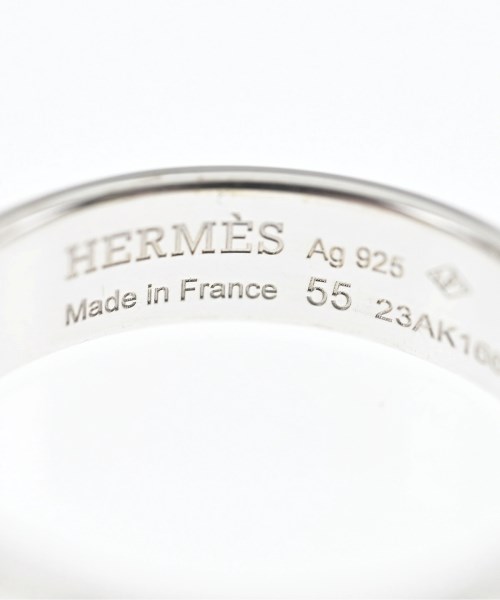HERMES（エルメス）リング シルバー サイズ:55 レディース/2200714409016