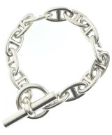 HERMES（エルメス）ブレスレット・バングル シルバー サイズ:GM レディース/2200717124015
