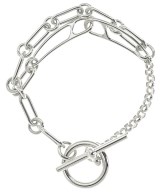 HERMES（エルメス）ブレスレット・バングル シルバー サイズ:SH レディース/2200649390397