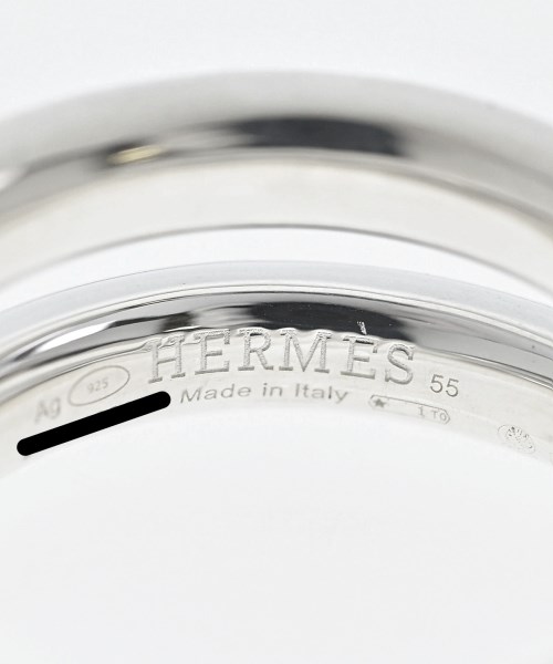 HERMES（エルメス）リング シルバー サイズ:55 レディース/2200702980015
