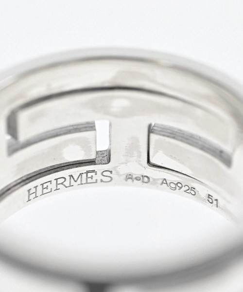 HERMES（エルメス）リング シルバー サイズ:51 レディース/2200704597167