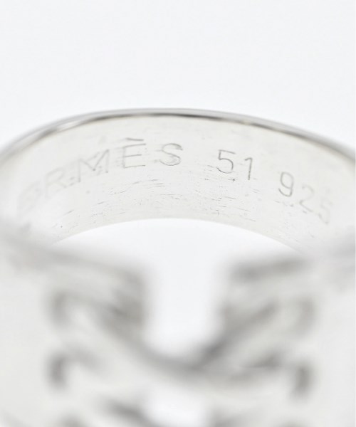 HERMES（エルメス）リング シルバー サイズ:51 レディース/2200661001080