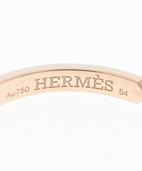 HERMES（エルメス）リング ピンク サイズ:54 レディース/2200665905032