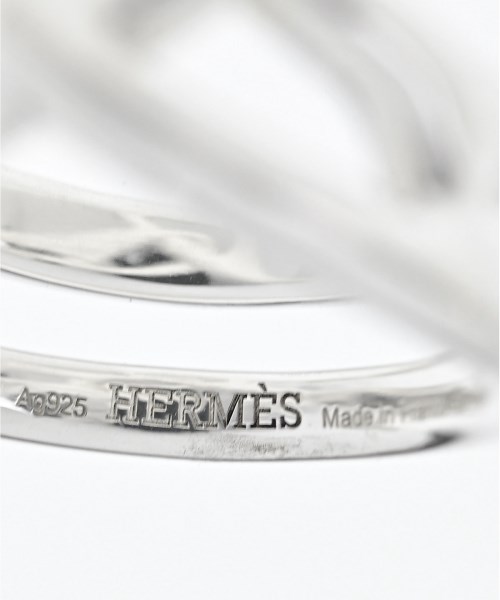 HERMES（エルメス）リング シルバー サイズ:53 レディース/2200665905117