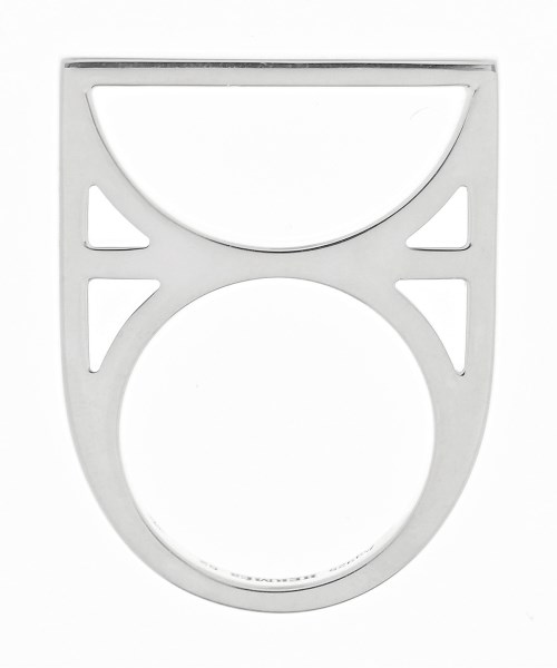 HERMES（エルメス）リング シルバー サイズ:52 レディース/2200665905124